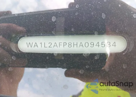 2017 Audi Q5 2.0T Premium z USA, uszkodzony, nr VIN WA1L2AFP8HA094534